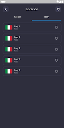 Italy VPN - Fast Proxy Server Screenshot3