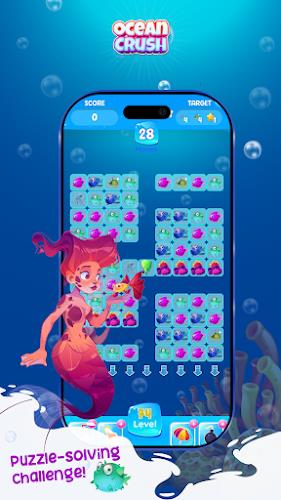 Ocean Crush Game - Match 3 Screenshot4