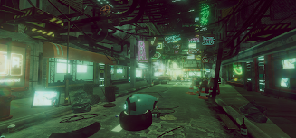 VR Cyberpunk City Screenshot2