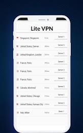 VPNLite – Fast Safer VPN Proxy Screenshot2