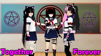 SchoolGirl AI 3D Anime Sandbox Screenshot2