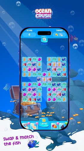 Ocean Crush Game - Match 3 Screenshot16