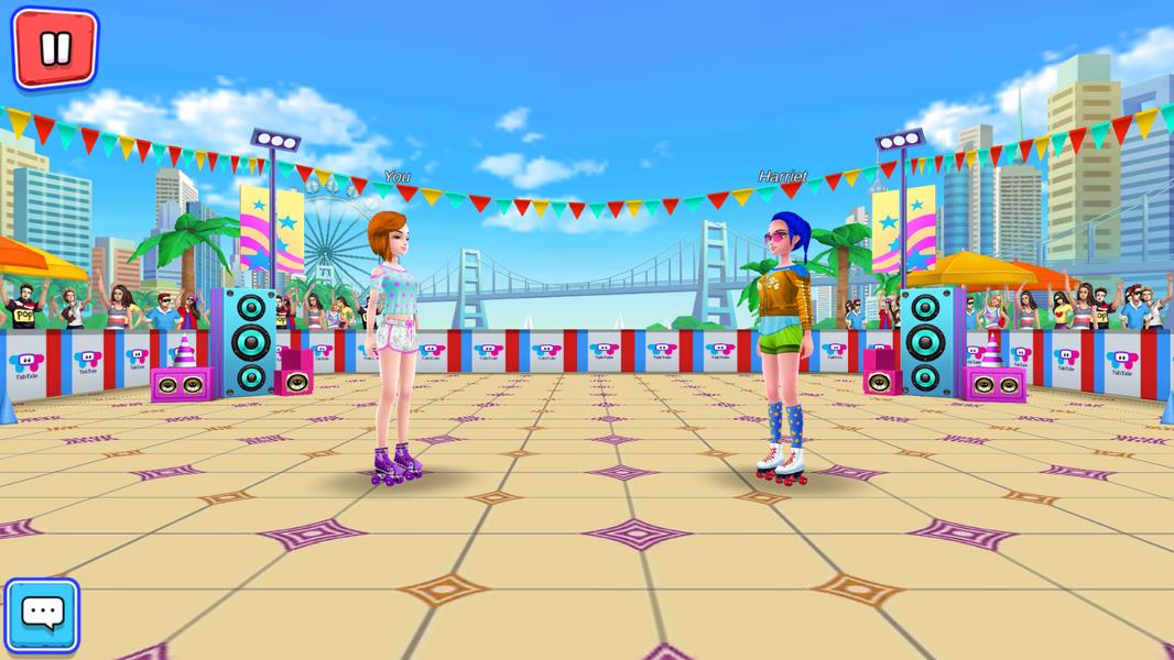 Roller Skating Girls - Dance on Wheels Screenshot4