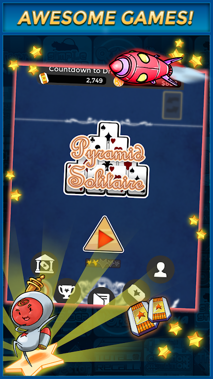 Pyramid Solitaire - Make Money Screenshot3