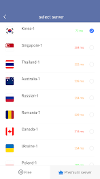 VPN Korea - KR VPN Master Screenshot2