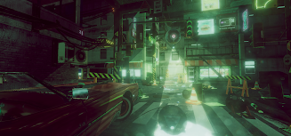 VR Cyberpunk City Screenshot1