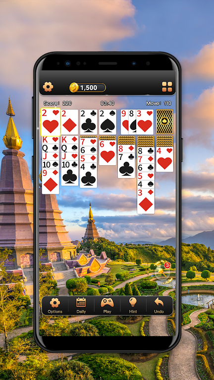 Solitaire Klondike World Trip Screenshot2