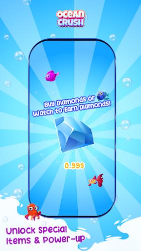 Ocean Crush Game - Match 3 Screenshot5