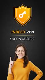 Secure VPN Proxy : Indeed VPN Screenshot1