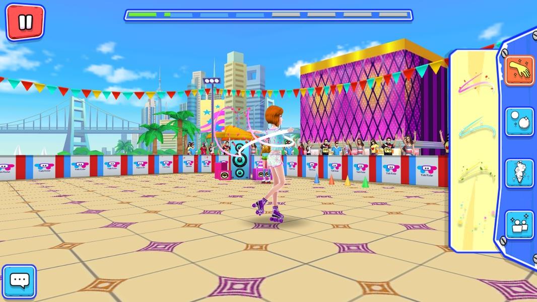 Roller Skating Girls - Dance on Wheels Screenshot3