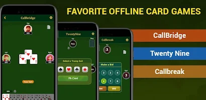 Call bridge offline & 29 cards Screenshot1