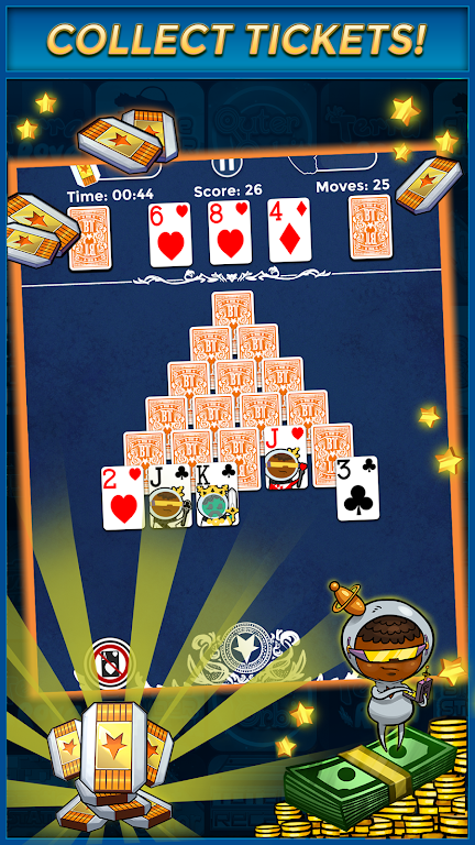 Pyramid Solitaire - Make Money Screenshot2