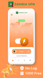 Zambia VPN - Private Proxy Screenshot1