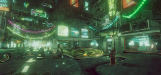 VR Cyberpunk City Screenshot4