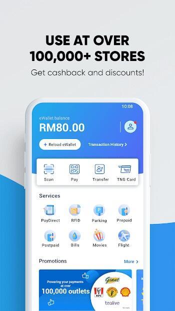 Touch n Go eWallet Mod Screenshot2