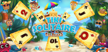 Tiki Solitaire TriPeaks Screenshot1