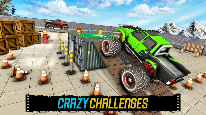 Monster Truck Parking Game 3D Screenshot6