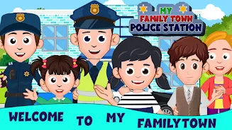 My Family Town - City Police Screenshot1