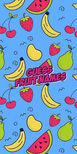 Guess the fruit name game Screenshot1