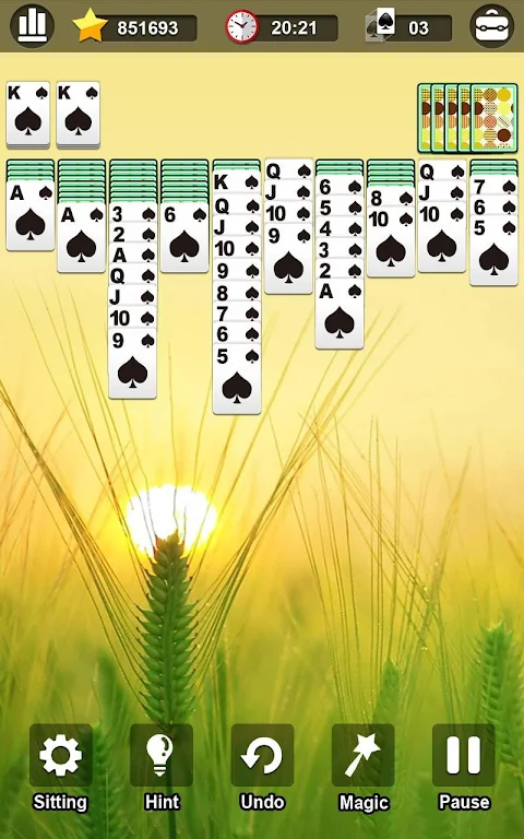 Nhện Solitaire Screenshot3