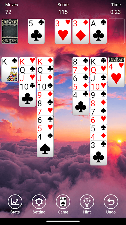 Trò chơi bài Solitaire cổ điển Screenshot2