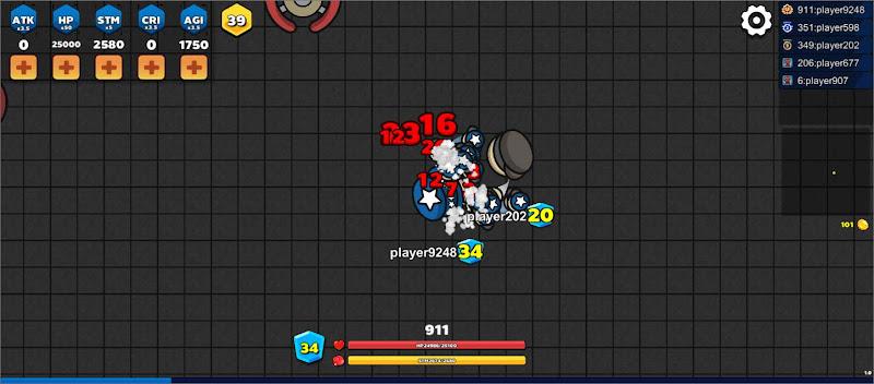 Pung.io - 2D Battle Royale Screenshot1