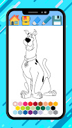 Scooby coloring doo cartoon ga Screenshot1