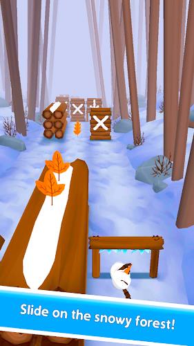 Snowman Rush: Frozen run Screenshot3