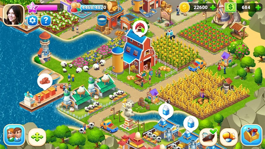 Farm City: Farming & Building Screenshot2