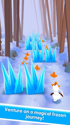 Snowman Rush: Frozen run Screenshot2