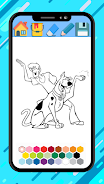 Scooby coloring doo cartoon ga Screenshot3