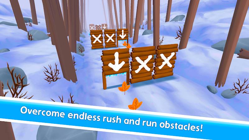 Snowman Rush: Frozen run Screenshot11