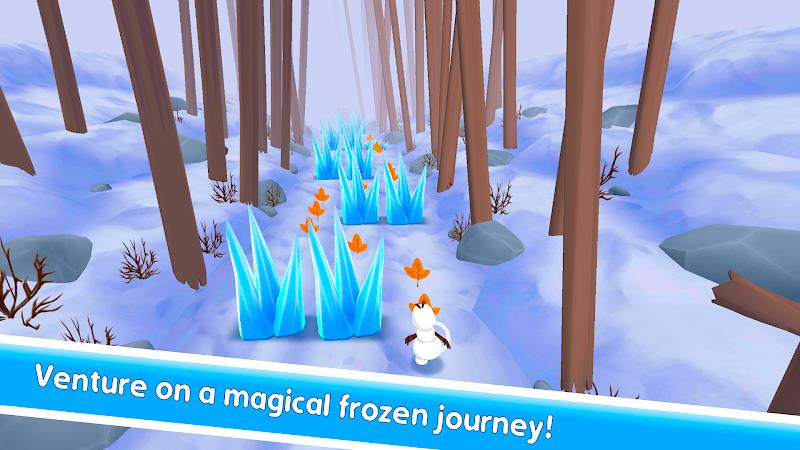 Snowman Rush: Frozen run Screenshot6