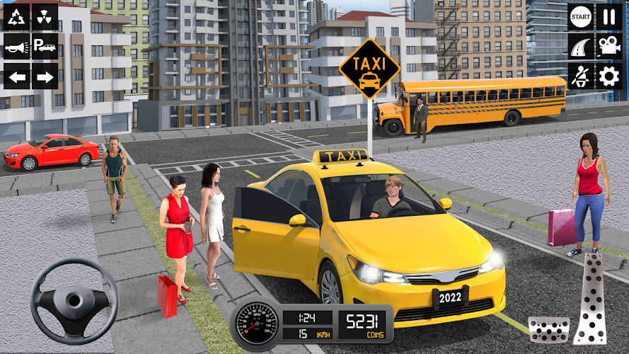 Taxi Simulator 3d Taxi Driver Screenshot4