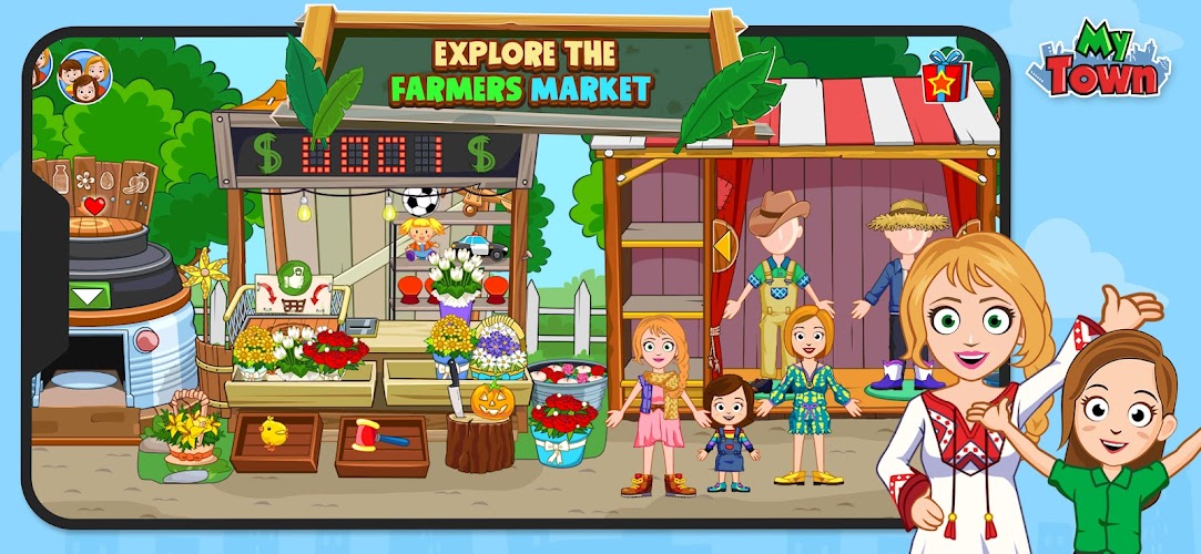 My Town Farm Animal game Screenshot3