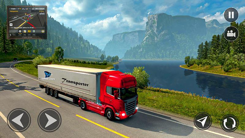 American Truck Driving Games Screenshot10