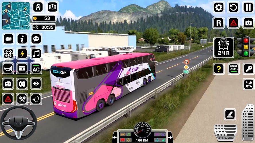 Indian Coach Bus Driving Game Screenshot28