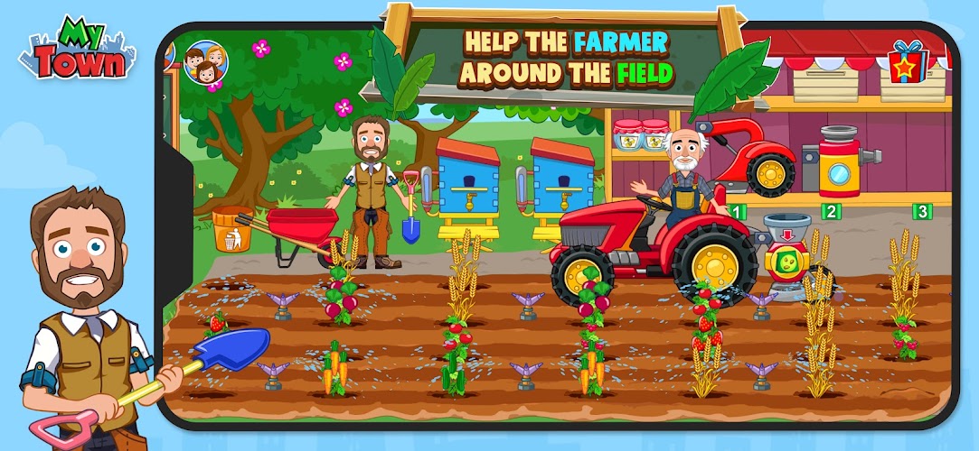 My Town Farm Animal game Screenshot5