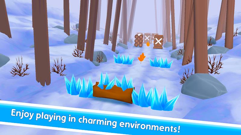 Snowman Rush: Frozen run Screenshot12