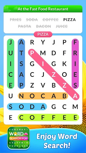 Word Search Pop - Free Fun Fin Screenshot1