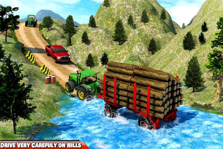 Lái xe đẩy Máy kéo đi Offroad Screenshot1