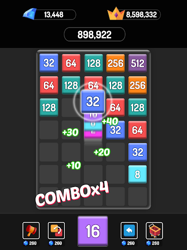 X2 Blocks: 2048 Number Games Screenshot7