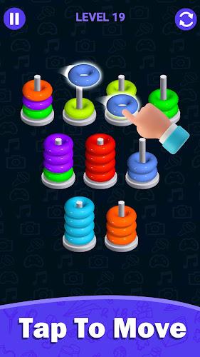 Stacolor: Hoop Stack Ring Game Screenshot9