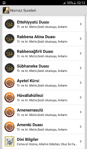 Namaz Sureleri ve Dualar Screenshot11