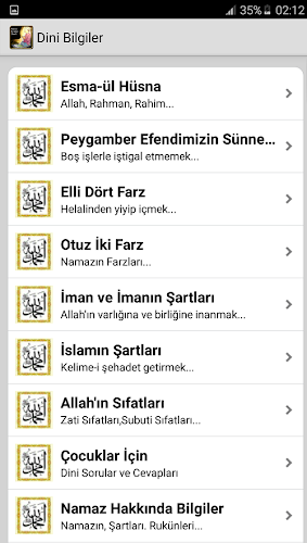 Namaz Sureleri ve Dualar Screenshot12