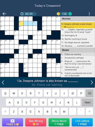 Daily Themed Crossword Puzzles Screenshot20