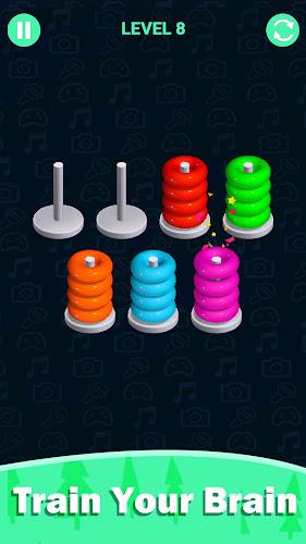 Stacolor: Hoop Stack Ring Game Screenshot19