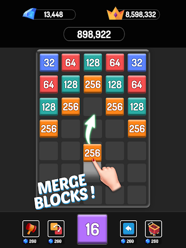 X2 Blocks: 2048 Number Games Screenshot10