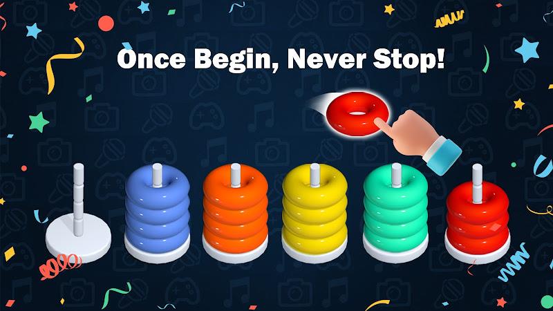 Stacolor: Hoop Stack Ring Game Screenshot6