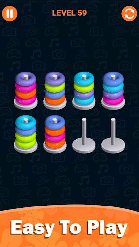 Stacolor: Hoop Stack Ring Game Screenshot4